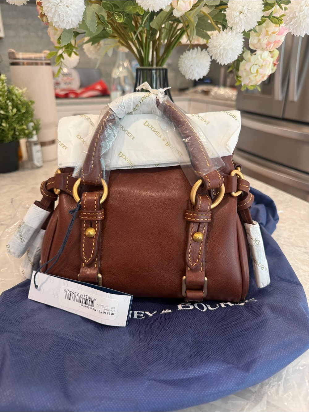 Dooney and Bourke Florentine nano satchel - Picture 2 of 4